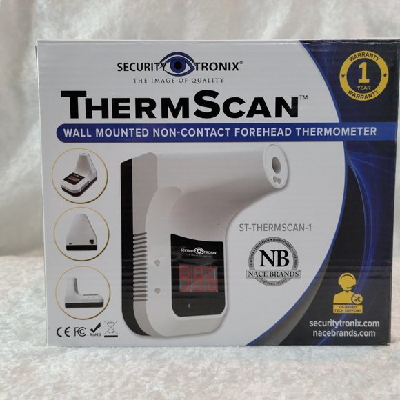🔥 Security Tronix Therma Scan Wall Mounted No Contact Thermometer - Unopened - Picture 4 of 6